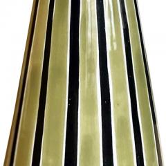 Upsala Ekeby Jaunty Striped Table Lamp by Mari Simmulson for Upsala Ekeby - 3407048