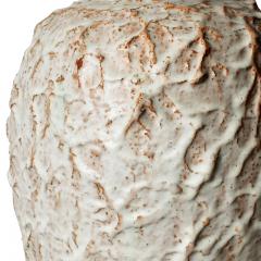 Upsala Ekeby Large textured Vase in Ivory Glaze by Upsala Ekeby - 3436678