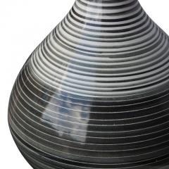 Upsala Ekeby Mod Vase in Black and White by Mari Simmulsson for Ekeby - 3062618