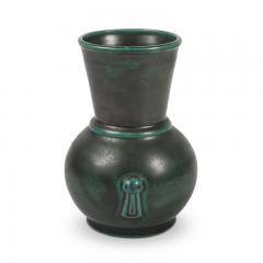 Upsala Ekeby Pair of Art Deco Vases by Harald stergren for Upsala Ekeby - 3605167