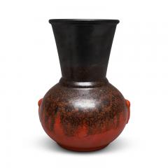 Upsala Ekeby Pair of Art Deco Vases by Harald stergren for Upsala Ekeby - 3606967