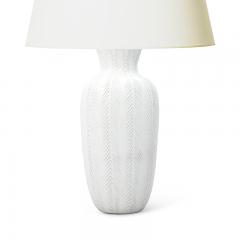 Upsala Ekeby Pair of Monumental Lancett Series Table Lamps by Anna Lisa Thomson for Ekeby - 3612128