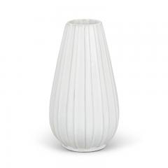 Upsala Ekeby Pair of Nordic Modern Fluted Vases by Upsala Ekeby - 3606848