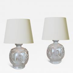 Upsala Ekeby Pair of Table Lamps by Anna Lisa Thomson attrib  - 4703542