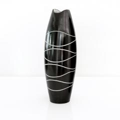 Upsala Ekeby Scandinavian Modern Atoll Vase by Hj rdis Oldfors Upsala Ekeby Sweden - 2473236