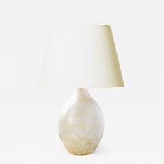 Upsala Ekeby Table lamp with textured base by Uppsala Ekeby - 980732