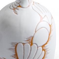 Upsala Ekeby Vase with Seashell Design by Anna Lisa Thomson for Ekeby - 3438164