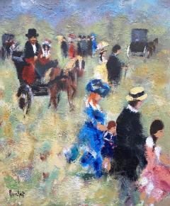 Urbain Huchet Carriages in the Park  - 1644001