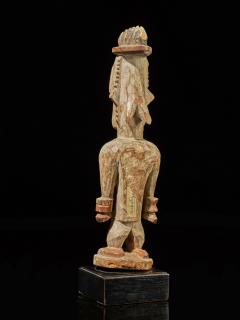Urhubo People Nigeria Family Ancestor Statue with rests of Kaolin  - 1980783