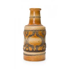 VEB Haldensleben Keramik East German Mid Century Earthtone Glazed Ceramic Vase - 4721099