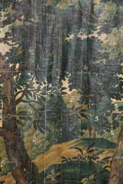VERDURE WITH HOUNDS AND A STAG IN A WOODED LANDSCAPE - 3673119