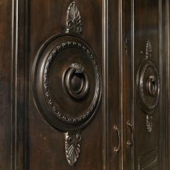 VERY FINE AND IMPOSING PAIR OF BRONZE ENTRANCE DOORS CIRCA 1900 - 3279859
