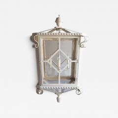 VERY LARGE LATE 19TH CENTURY PAINTED TOLE LANTERN - 3635714
