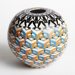 VICTOR FOTSO NYIE VASE CUBO - 2426656