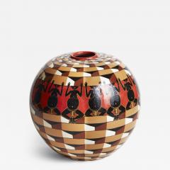 VICTOR FOTSO NYIE VASE LUCE ROSSA - 2429853