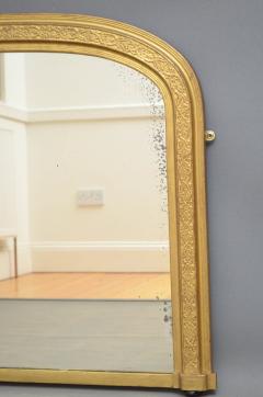 VICTORIAN GILT OVERMANTEL MIRROR - 2258752