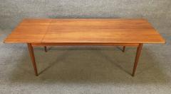 VINTAGE DANISH MID CENTURY MODERN TEAK DROP LEAF COFFEE TABLE - 3258619