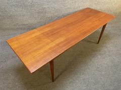 VINTAGE DANISH MID CENTURY MODERN TEAK DROP LEAF COFFEE TABLE - 3258675