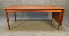 VINTAGE DANISH MID CENTURY MODERN TEAK DROP LEAF COFFEE TABLE - 3258727