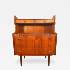 VINTAGE DANISH MID CENTURY MODERN TEAK SECRETARY DESK - 3256742