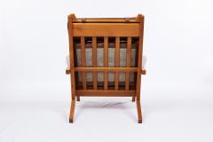 VINTAGE HANS WEGNER GE 375 LOUNGE CHAIR AND FOOTSTOOL - 2204196