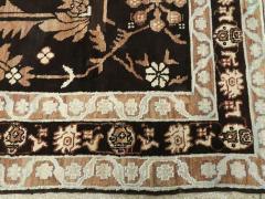 VINTAGE INDIAN COTTON AGRA CARPET - 2395262