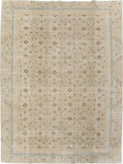 VINTAGE PERSIAN MAHAL DISTRESSED ROOM SIZE CARPET - 3215832