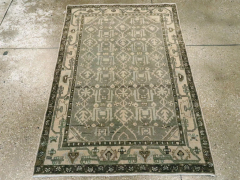 VINTAGE PERSIAN MALAYER THROW RUG - 2756106