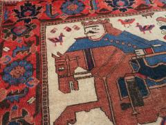 VINTAGE PERSIAN PICTORIAL BAKHTIARI RUG - 2372508