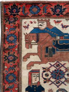 VINTAGE PERSIAN PICTORIAL BAKHTIARI RUG - 2372533