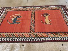 VINTAGE PERSIAN PICTORIAL KILIM - 2628420