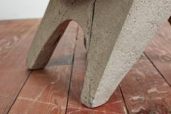 VINTAGE SCULPTURAL CEMENT CHAIR - 3616696