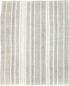 VINTAGE TURKISH FLATWEAVE KILIM ROOM SIZE CARPET - 2430980