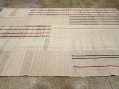 VINTAGE TURKISH FLATWEAVE KILIM ROOM SIZE CARPET - 3023686