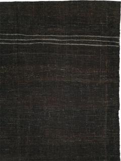 VINTAGE TURKISH FLATWEAVE KILIM SQUARE ROOM SIZE CARPET - 2353001