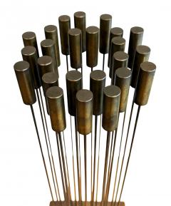 Val Bertoia Mid Century Modern Floor Sound Sculpture by Val Bertoia in Copper Brass - 4317367