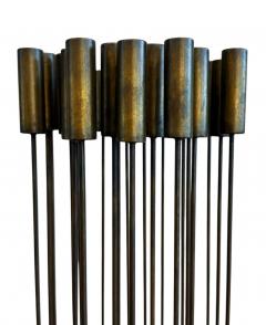 Val Bertoia Mid Century Modern Floor Sound Sculpture by Val Bertoia in Copper Brass - 4317369