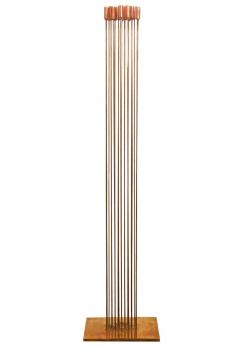 Val Bertoia Tall Mid Century Modern Floor Sound Sculpture by Val Bertoia in Copper Brass - 2233925