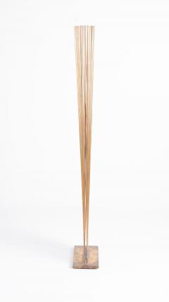 Val Bertoia Val Bertoia Sonambient Kinetic Sculpture Titled Sound of V in Bronze - 3797371