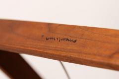 Val Robbins Wall Mount Sculpture in Walnut by Mid Century Modern Artist Val Robbins 1960s - 3234867