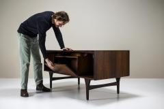 Vald Mortensen Desk in Rosewood by Vald Mortensen for Odense Denmark 1960s - 3968717