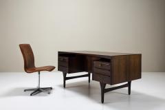 Vald Mortensen Desk in Rosewood by Vald Mortensen for Odense Denmark 1960s - 3968725