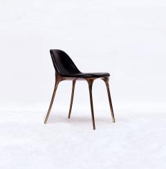 Valentin Loellmann Brass Black Chair - 1018926