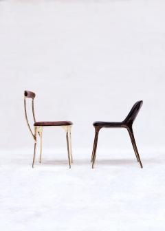 Valentin Loellmann Brass Black Chair - 1018928