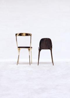 Valentin Loellmann Brass Black Chair - 1018929