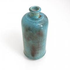 Valentina Modig Manuel VALENTINA MODIG MANUEL TURQUOISE CERAMIC VASE STUDIO KERAMOS FINLAND - 2593847