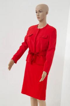 Valentino Garavani Valentino Garavani Red suit Sheath Dresses 1990 - 3695118