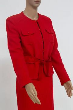 Valentino Garavani Valentino Garavani Red suit Sheath Dresses 1990 - 3695121