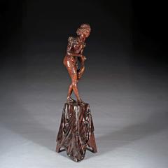 Valentino Panciera Besarel Valentino Besarel Pair of Carved Italian Venetian Figures - 4632097