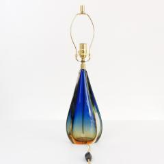 Valentino VALENTINO MURANO SOMMERSO GLASS MID CENTURY TABLE LAMP - 1588780